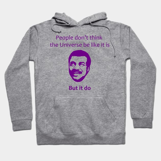 Black Science Man Quote Hoodie by raulchirai